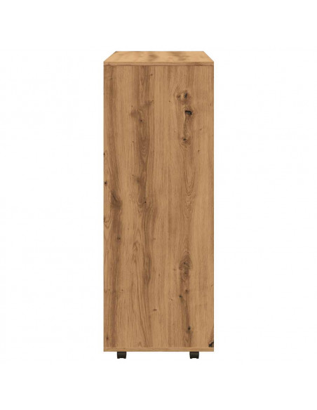 Armadio Rovere Artigianale 80x40x110 cm in Legno Multistrato