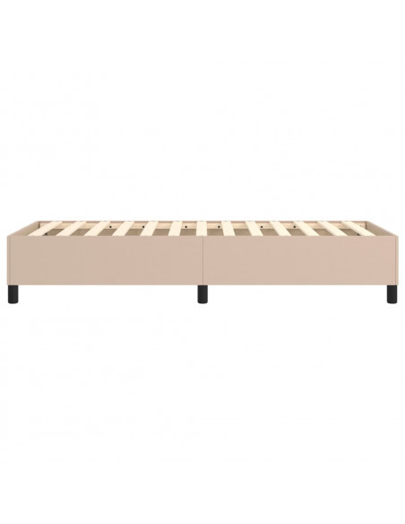 Giroletto a Molle Cappuccino 100x200 cm in Similpelle