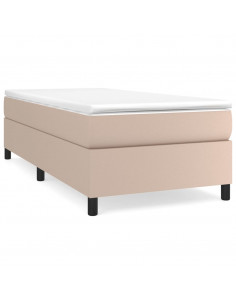 Giroletto a Molle Cappuccino 100x200 cm in Similpelle 2