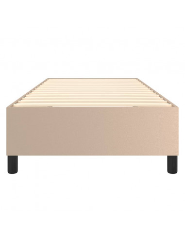 Giroletto a Molle Cappuccino 100x200 cm in Similpelle