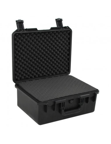 Valigetta da Volo Portatile Nera 49x38x23 cm in PP