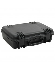 Valigetta da Volo Portatile Nera 50,5x37x14,5 cm in PP 2