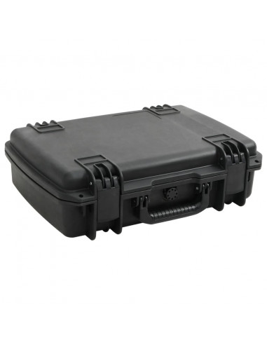 Valigetta da Volo Portatile Nera 50,5x37x14,5 cm in PP