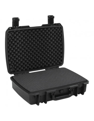 Valigetta da Volo Portatile Nera 50,5x37x14,5 cm in PP