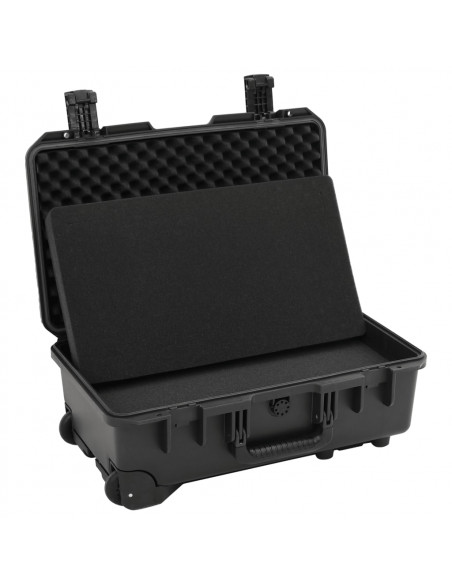 Valigetta da Volo Portatile Nera 55x35x22,5 cm in PP