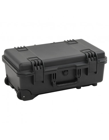 Valigetta da Volo Portatile Nera 55x35x22,5 cm in PP