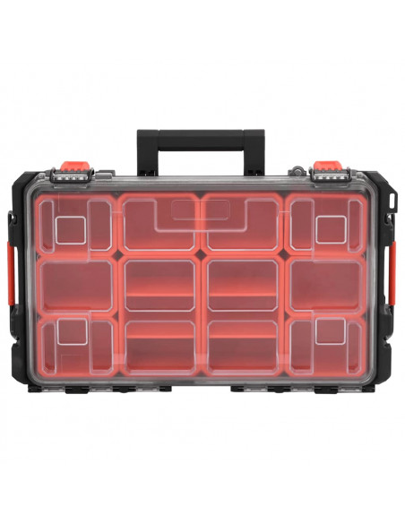 Valigetta da Volo Portatile Nera 55,5x34,5x13,5 cm in PP