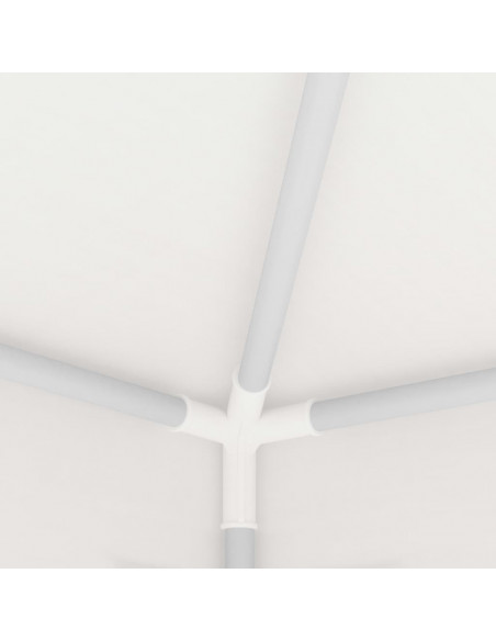Gazebo Professionale con Pareti 4x6 m Bianco 90 g/m²