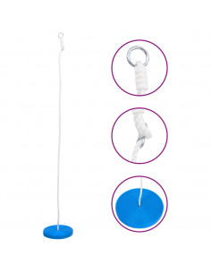 Altalena con Piattaforma 180 cm Blu 2