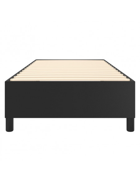 Giroletto Nero 90x190 cm in Similpelle