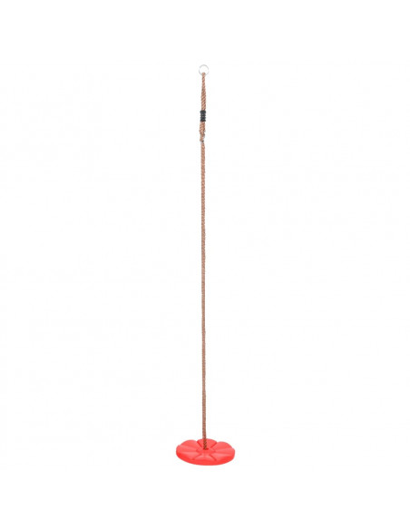 Altalena con Piattaforma 200 cm Rosso