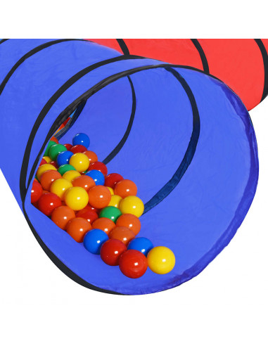 Tunnel da Gioco per Bambini con 250 Palline Multicolore