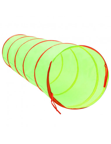 Tunnel da Gioco per Bambini Verde 175 cm in Poliestere