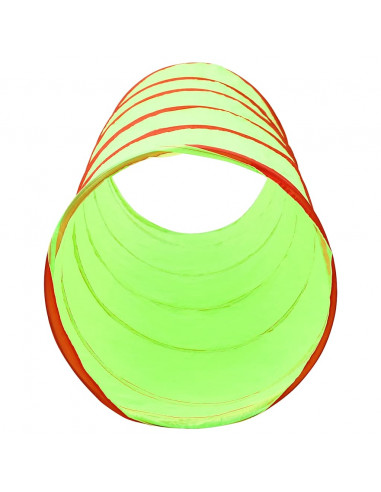 Tunnel da Gioco per Bambini Verde 175 cm in Poliestere