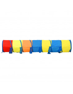 Tunnel Gioco Bambini 250 Palline Multicolore 245 cm Poliestere 2