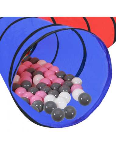 Tunnel da Gioco per Bambini con 250 Palline Multicolore