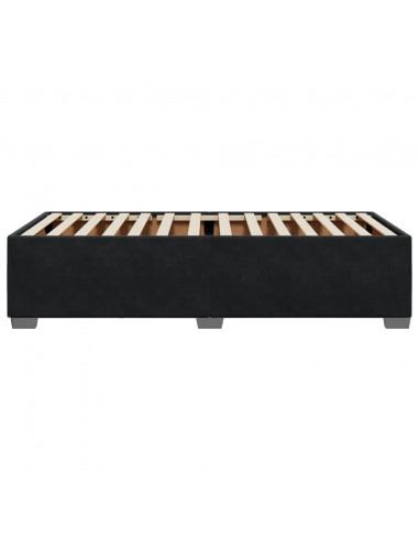 Giroletto Nero 90x190 cm in Velluto