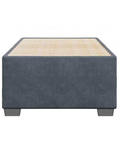 Giroletto Grigio Scuro 90x200 cm in Velluto