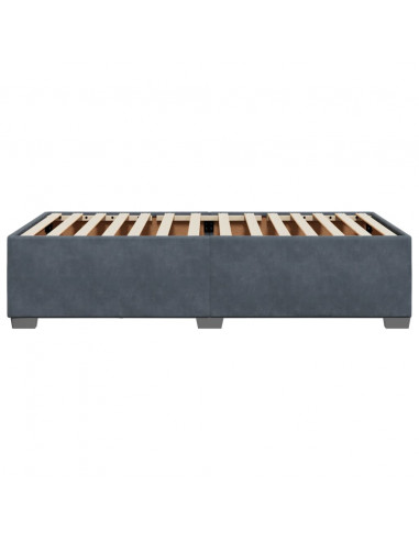 Giroletto Grigio Scuro 90x200 cm in Velluto