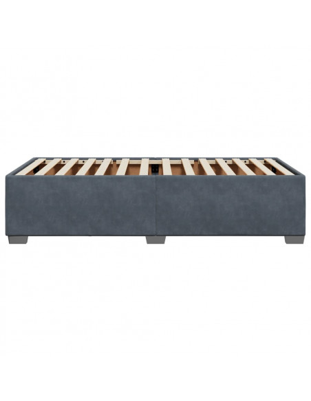 Giroletto Grigio Scuro 90x200 cm in Velluto