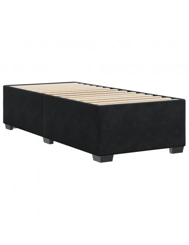 Giroletto Nero 100x200 cm in Velluto