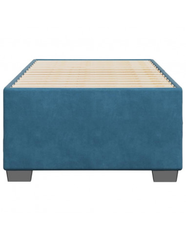 Giroletto Blu 100x200 cm in Velluto