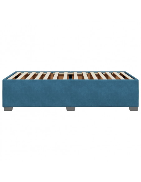 Giroletto Blu 100x200 cm in Velluto
