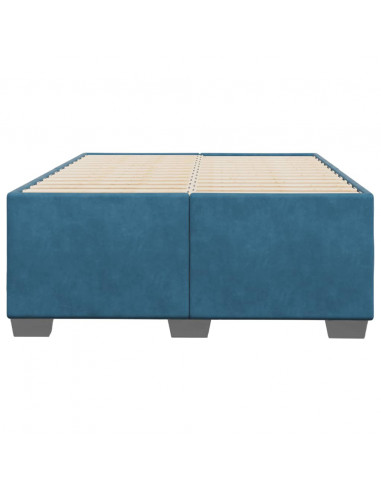 Giroletto Blu 120x200 cm in Velluto