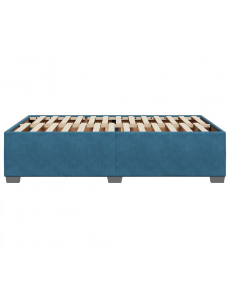Giroletto Blu 120x200 cm in Velluto