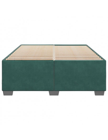 Giroletto Verde Scuro 140x190 cm in Velluto
