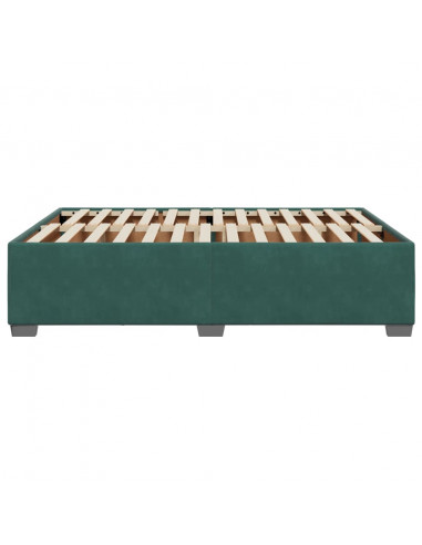 Giroletto Verde Scuro 140x190 cm in Velluto