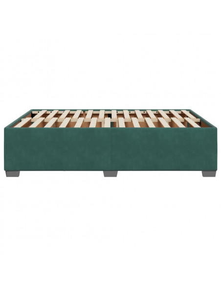 Giroletto Verde Scuro 140x190 cm in Velluto