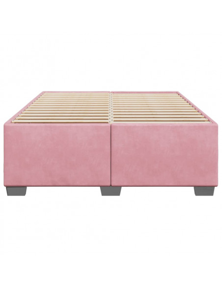 Giroletto Rosa 140x190 cm in Velluto