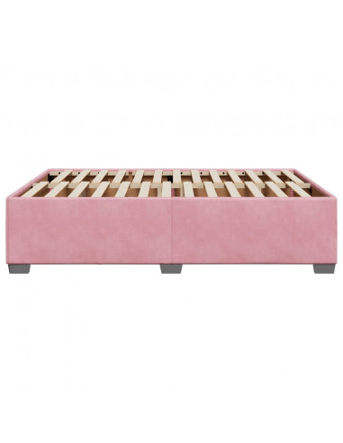 Giroletto Rosa 140x190 cm in Velluto