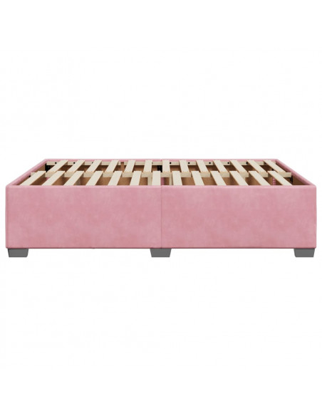 Giroletto Rosa 140x190 cm in Velluto