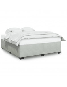 Giroletto Grigio Chiaro 200x200 cm in Velluto 2