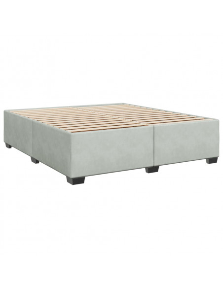 Giroletto Grigio Chiaro 200x200 cm in Velluto