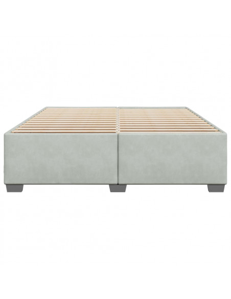Giroletto Grigio Chiaro 200x200 cm in Velluto