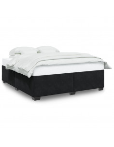 Giroletto Nero 200x200 cm in Velluto 2