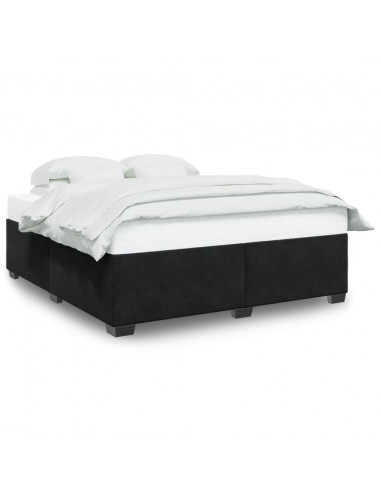 Giroletto Nero 200x200 cm in Velluto