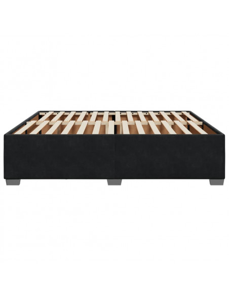 Giroletto Nero 200x200 cm in Velluto