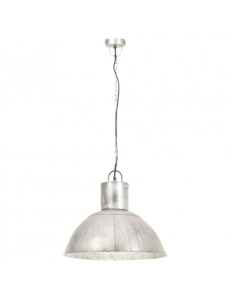 Lampada a Sospensione 25 W Argento Rotonda 48 cm E27