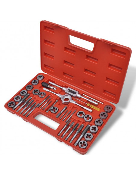 Kit Filiere per Filettatura 40 pz