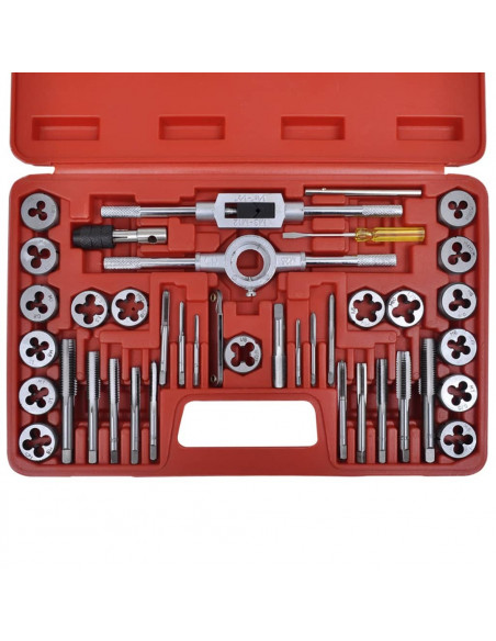 Kit Filiere per Filettatura 40 pz