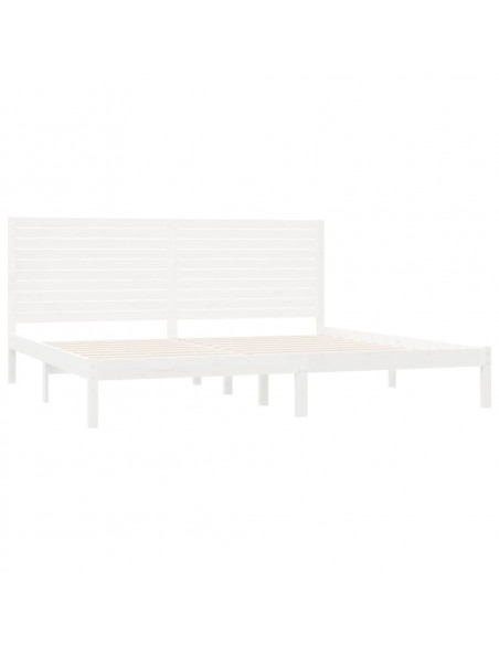 Giroletto Bianco in Legno Massello 200x200 cm