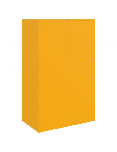 Credenza Antracite 67x39x107 cm in Acciaio