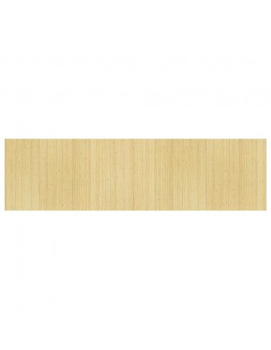 Divisorio Ambienti Naturale Chiaro 165x600 cm in Bambù