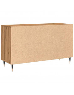 Credenza Rovere Artigianale 100x36x60 cm in Legno Multistrato