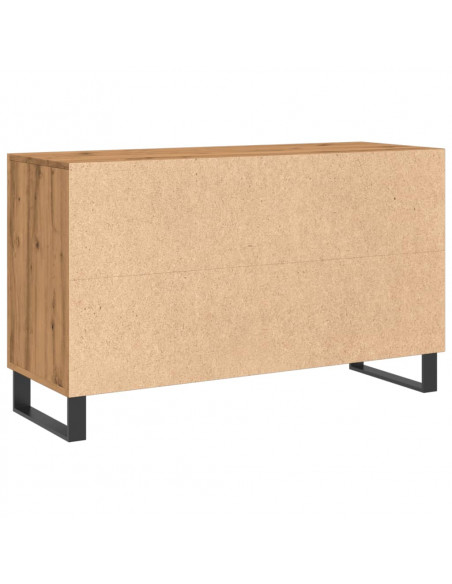 Credenza Rovere Artigianale 100x36x60 cm in Legno Multistrato