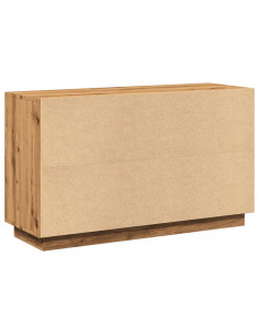 Credenza Rovere Artigianale 102x35x60 cm in Legno Multistrato
